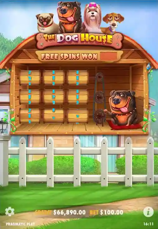 Dog House Free Spins